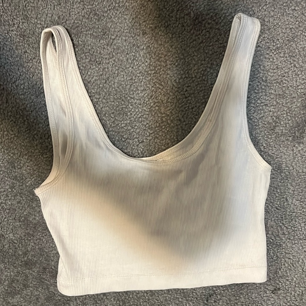 Tan tank top from H&M